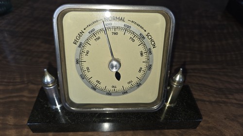 Antikes altes tischbarometer - antikes,