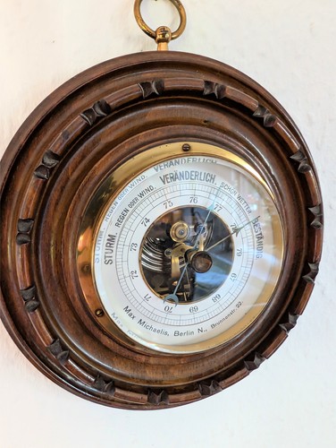 Altes barometer top zustand - top,