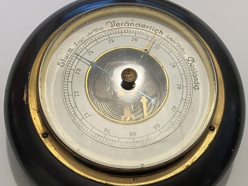 Antikes aneroid barometer - antikes, aneroid-barometer