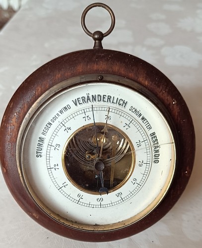 Antikes lufft wandbarometer - antikes,