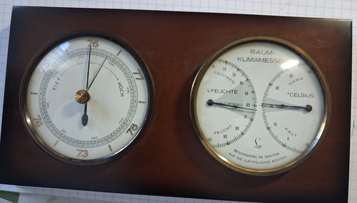 Vintage lufft barometer - vintage,,
