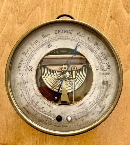 Barometer aneroid 1910 - barometer,