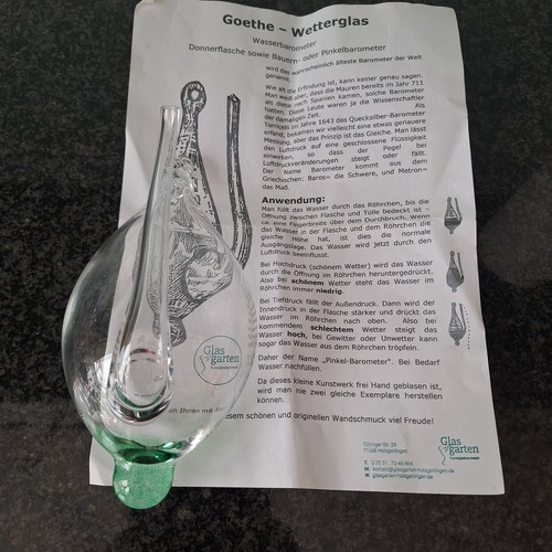 Goethe wasserbarometer - goethe,