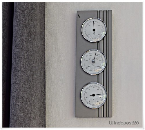 Lufft barometer thermometer - lufft,