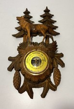 Antikes geschnitzte Barometer