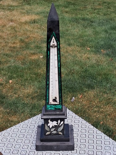 Antikes obelisk barometer - antikes,