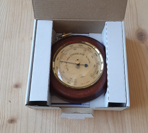 Fischer wand barometer rund - fischer, wand-barometer
