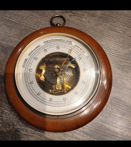 Hjr analoges rund barometer - analoges, rund-barometer
