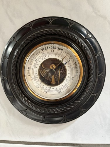 Rundes wand barometer - rundes, im