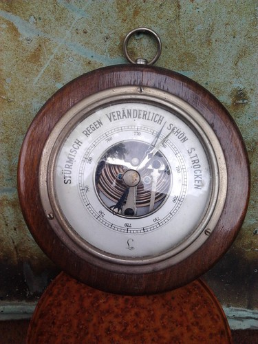 Altes barometer lufft - barometer,