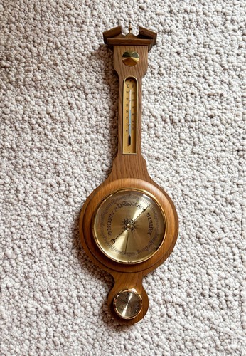Antike wetterstation barometer - wetterstation,