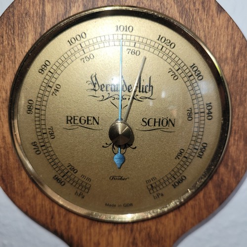 Wetterstation aus holz mit - wetterstation,