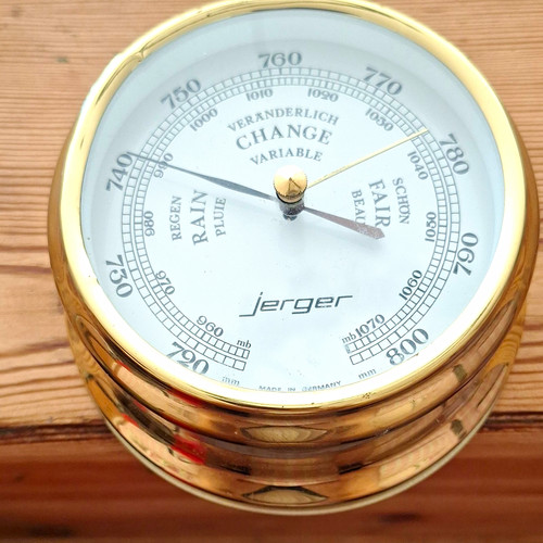 Jerger barometer rund - jerger, mit