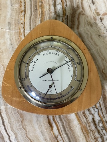 Barometer wetterstation 1960er - barometer,