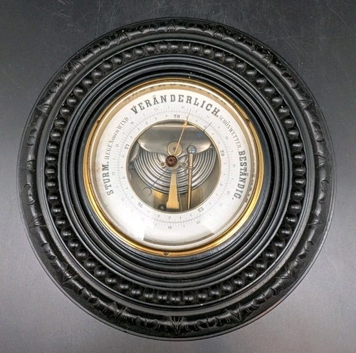 Antikes großes barometer - großes,