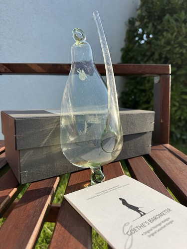 Goethe barometer wetterglas - goethe,